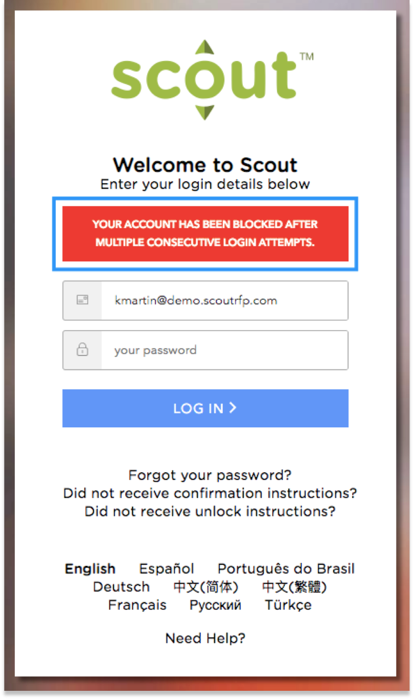 Your Login Has Been Blocked Login Pages Info
